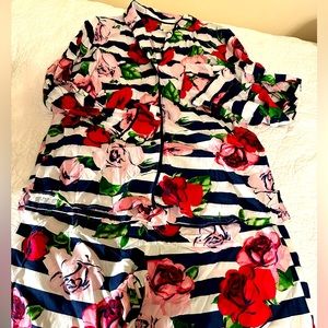 Kate Spade pajamas cotton poplin large